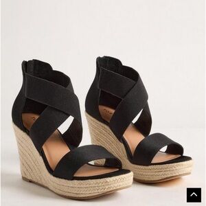 Torrid Black wedges
